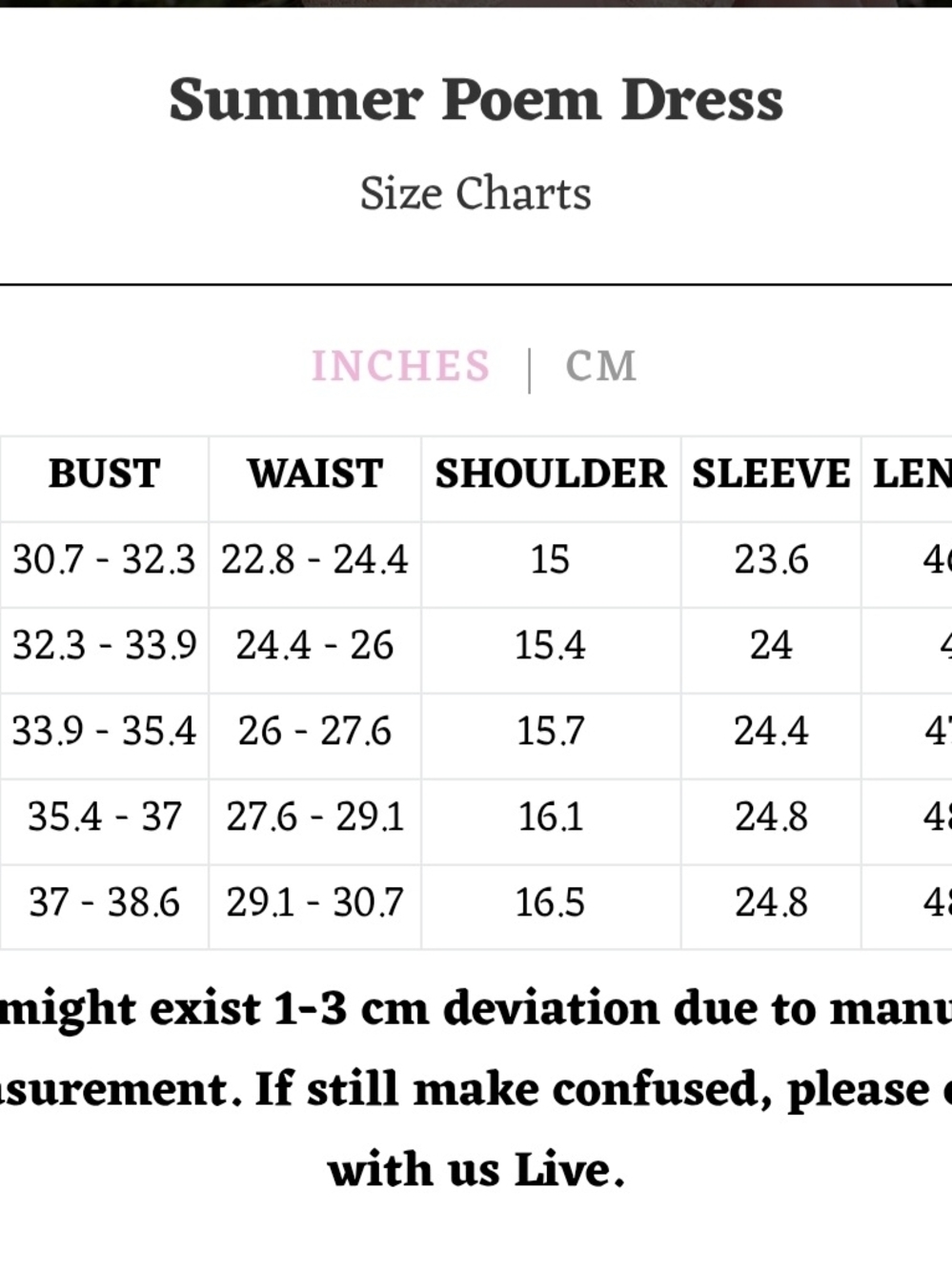Summer Poem Dress (NWT) - Picture 7 of 9